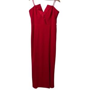 BETSEY ADAM RED COCKTAIL WOMEN DRESS SIZE 16 BRAND NEW WITH TAGS